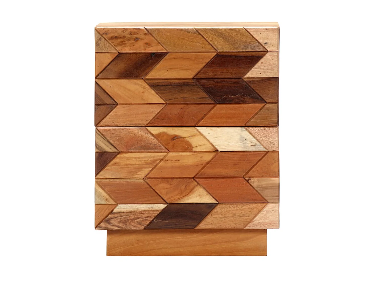 Nachttisch Nachtschrank 40x30x50 cm Altholz Massiv -RN73108