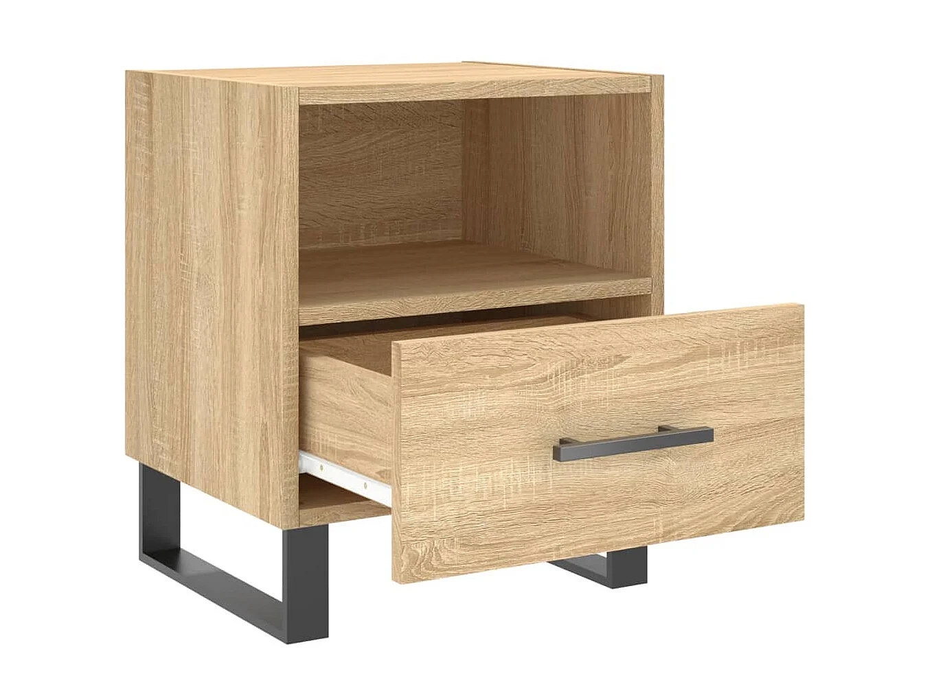 Nachttisch Nachtschrank Sonoma-Eiche 40x35x47,5 cm Holzwerkstoff -RN67605