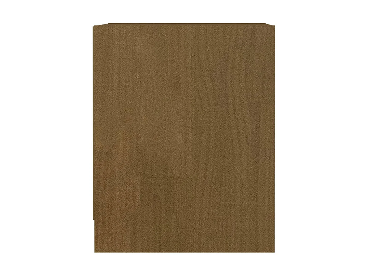 2er-Set Nachttische Nachtschrank Honigbraun 35,5x33,5x41,5 Massivholz Kiefer -RN75253