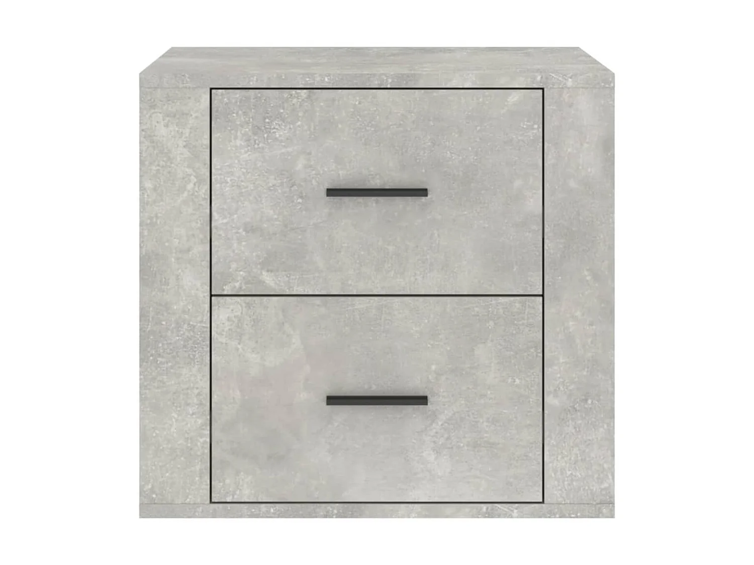 Nachttisch Betongrau Nachtschrank 50x39x47 cm -RN99112