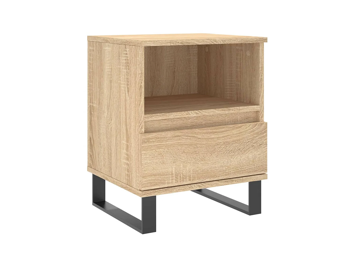Nachttisch Nachtschrank Sonoma-Eiche 40x35x50 cm Holzwerkstoff -RN38612