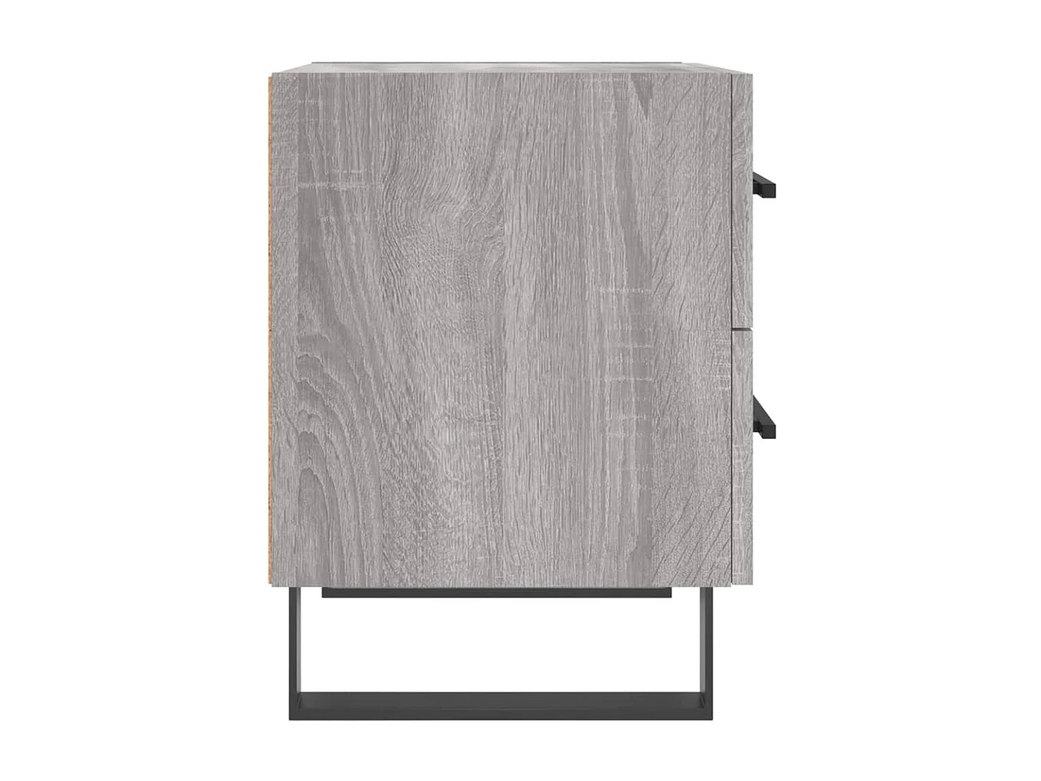 Nachttisch Grau Nachtschrank Sonoma 40x35x47,5 cm Holzwerkstoff -RN94620