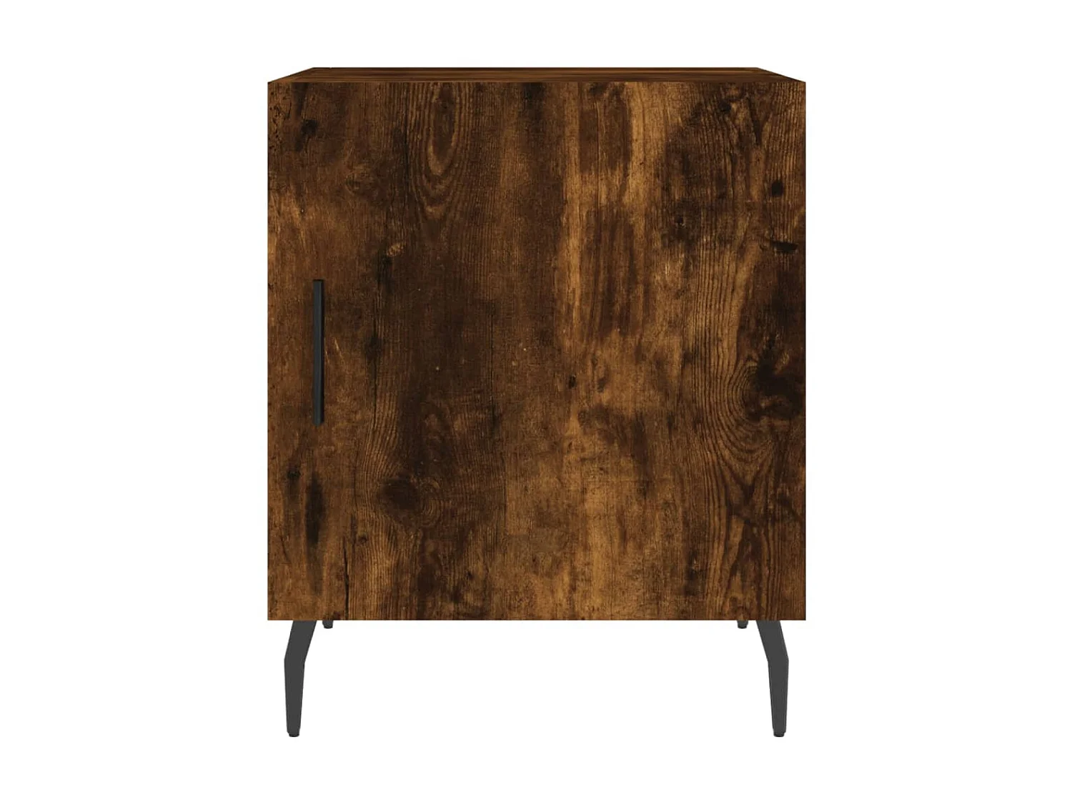 Nachttisch Nachtschrank Räuchereiche 40x40x50 cm Holzwerkstoff -RN78241