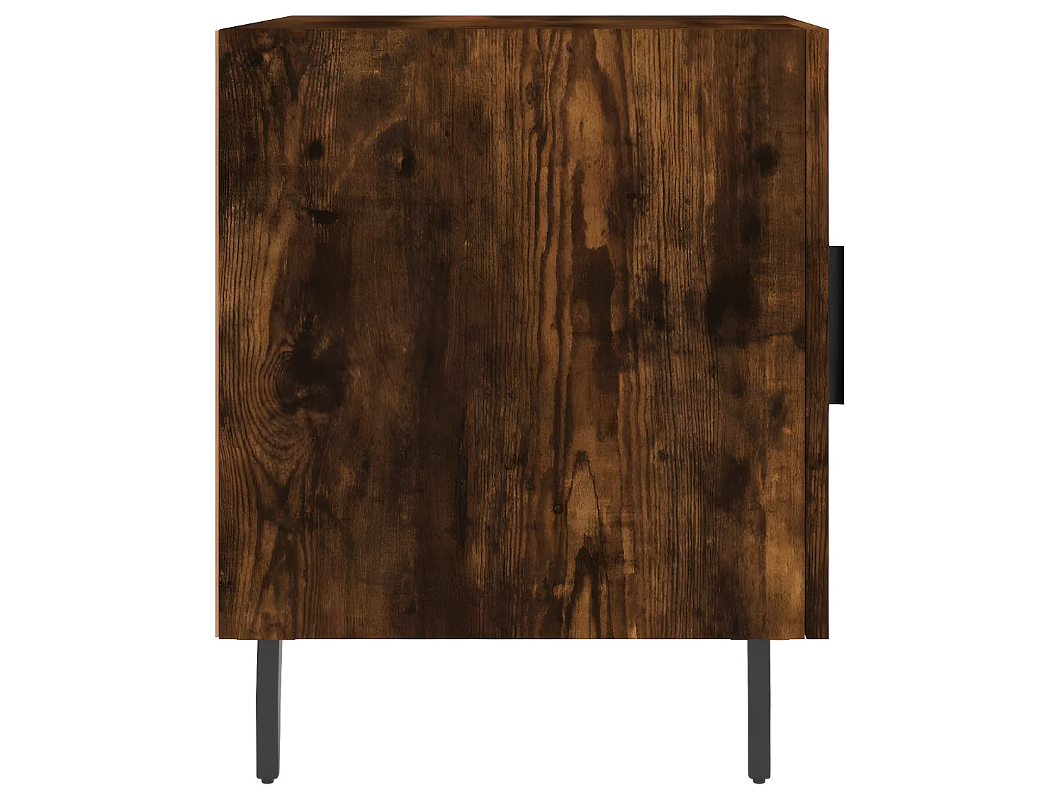 Nachttisch Nachtschrank Räuchereiche 40x40x50 cm Holzwerkstoff -RN78241