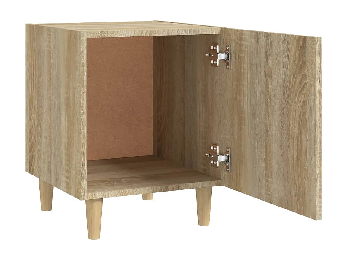 2er-Set Nachttische Nachtschrank Sonoma-Eiche Holzwerkstoff -RN63419