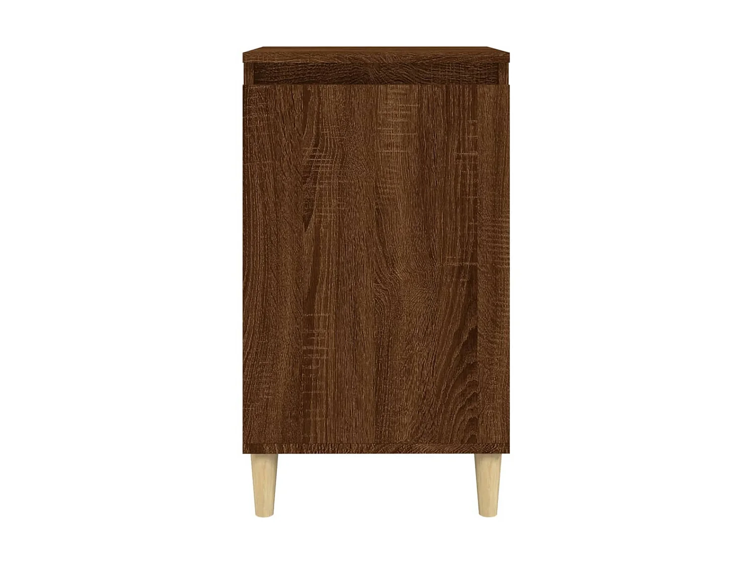 Nachttisch Nachtschrank Braun Eichen-Optik 40x35x70 cm Holzwerkstoff -RN37654