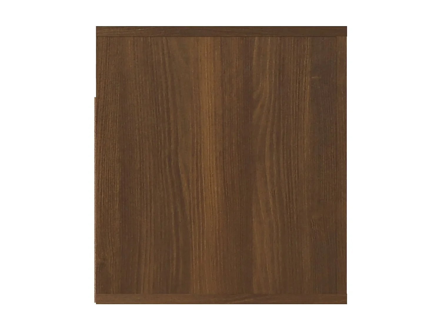 Wand-Nachttisch Nachtschrank Braun Eichen-Optik 50x36x40 cm -RN87971