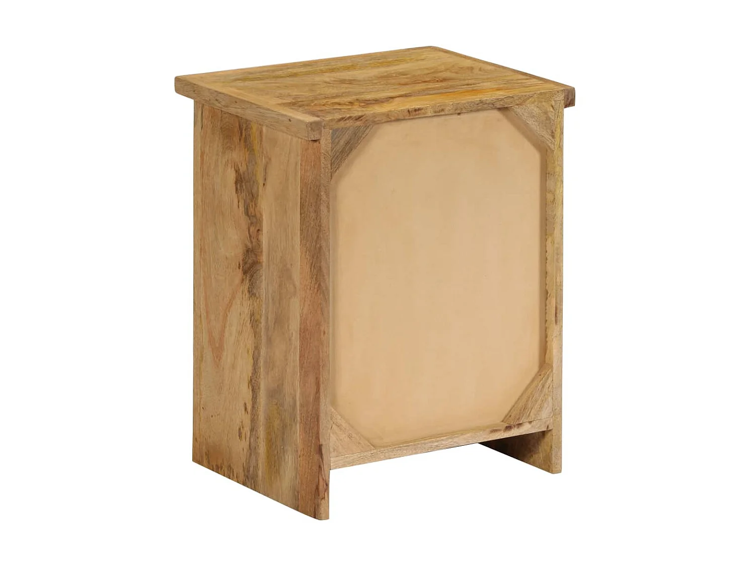 Nachttisch Nachtschrank Massivholz Mango 40x30x50 cm -RN67162