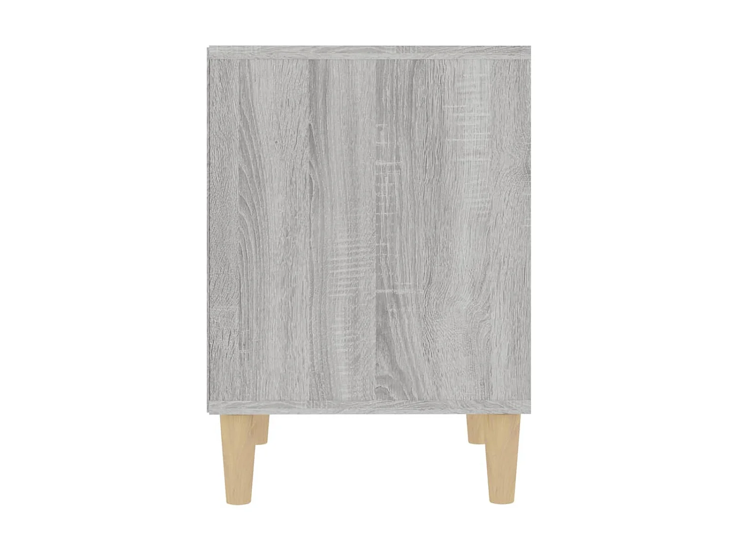 Nachttisch Grau Nachtschrank Sonoma 40x35x50 cm -RN47620