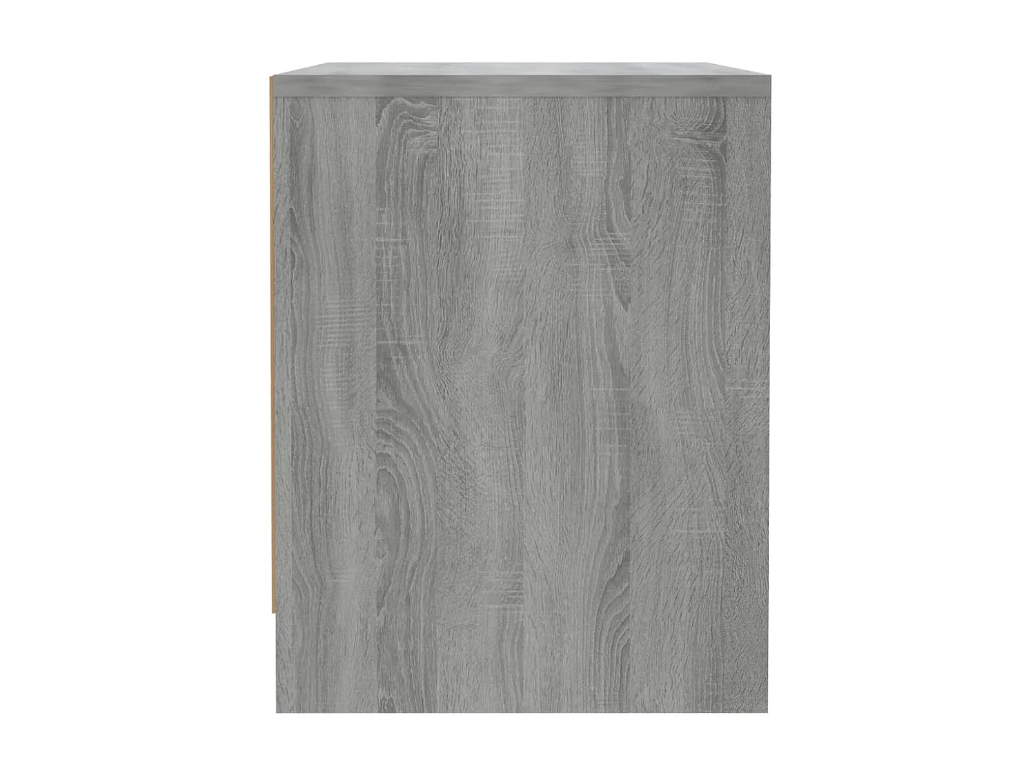 Nachttisch Grau Nachtschrank Sonoma 45x34x44,5 cm Holzwerkstoff -RN24640