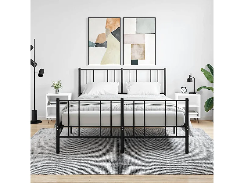 2er-Set Nachttische Nachtschrank Weiß 40x30x50 cm Holzwerkstoff -RN14840