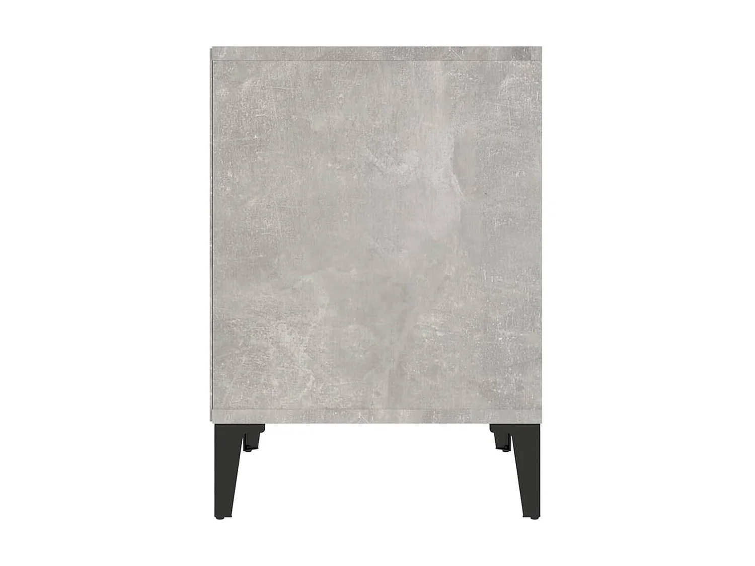 2er-Set Nachttische Nachtschrank Betongrau 40x35x50 cm -RN20504