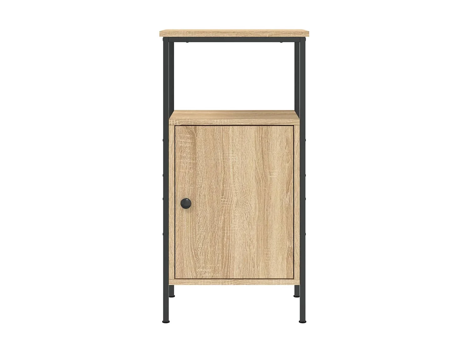 Nachttisch Nachtschrank Sonoma-Eiche 41x31x80 cm Holzwerkstoff -RN78950