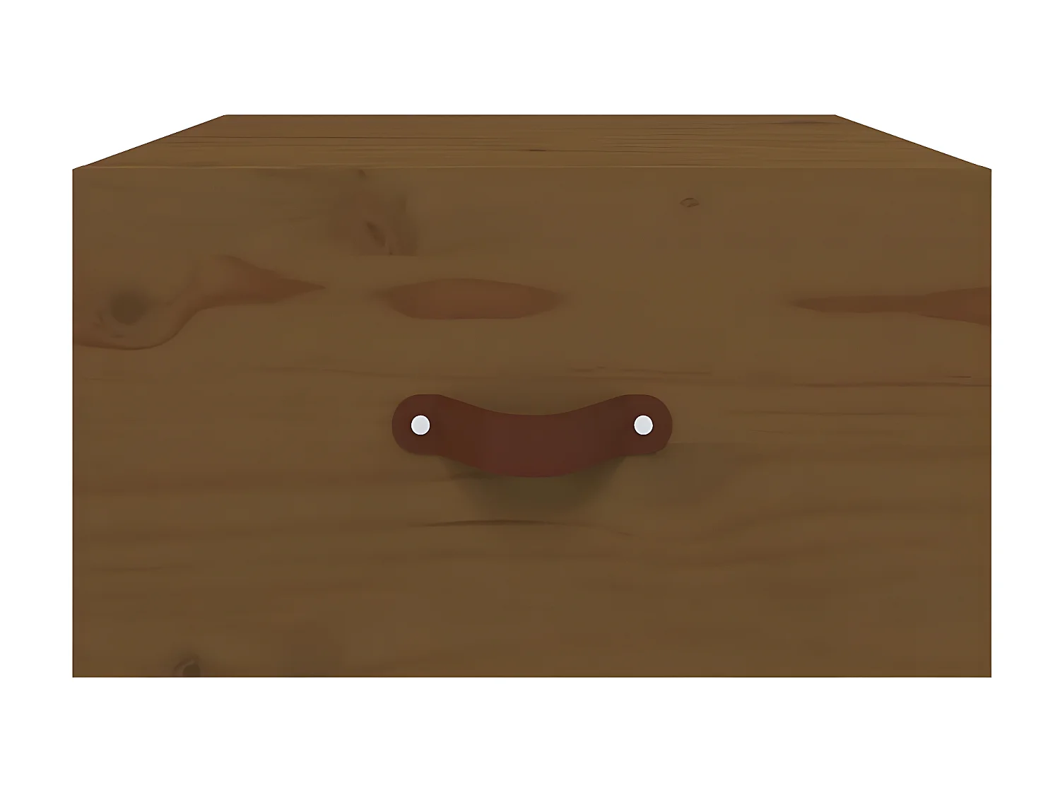 2er-Set Wand-Nachttische Nachtschrank Honigbraun 40x29,5x22 cm -RN15705