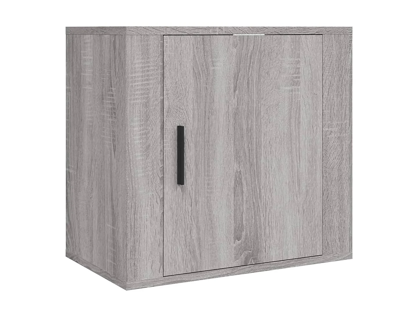 2er-Set Wand-Nachttische Nachtschrank Grau Sonoma 50x30x47 cm -RN12367