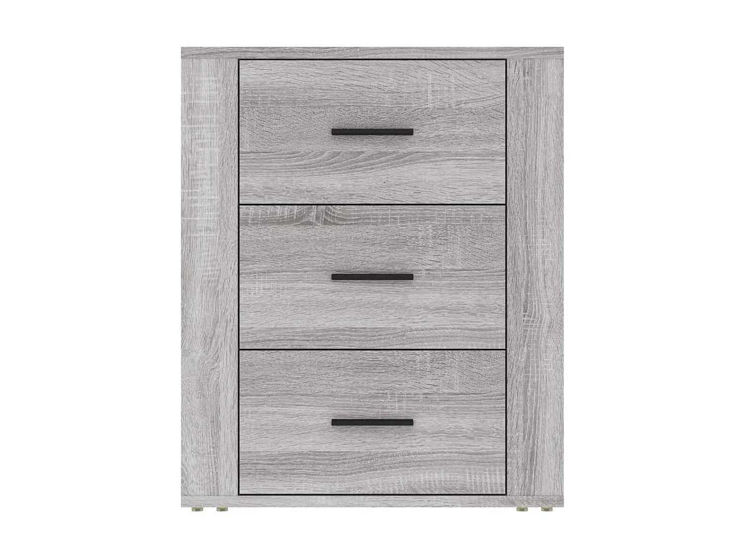 Nachttisch Grau Nachtschrank Sonoma 50x36x60 cm Holzwerkstoff -RN71006
