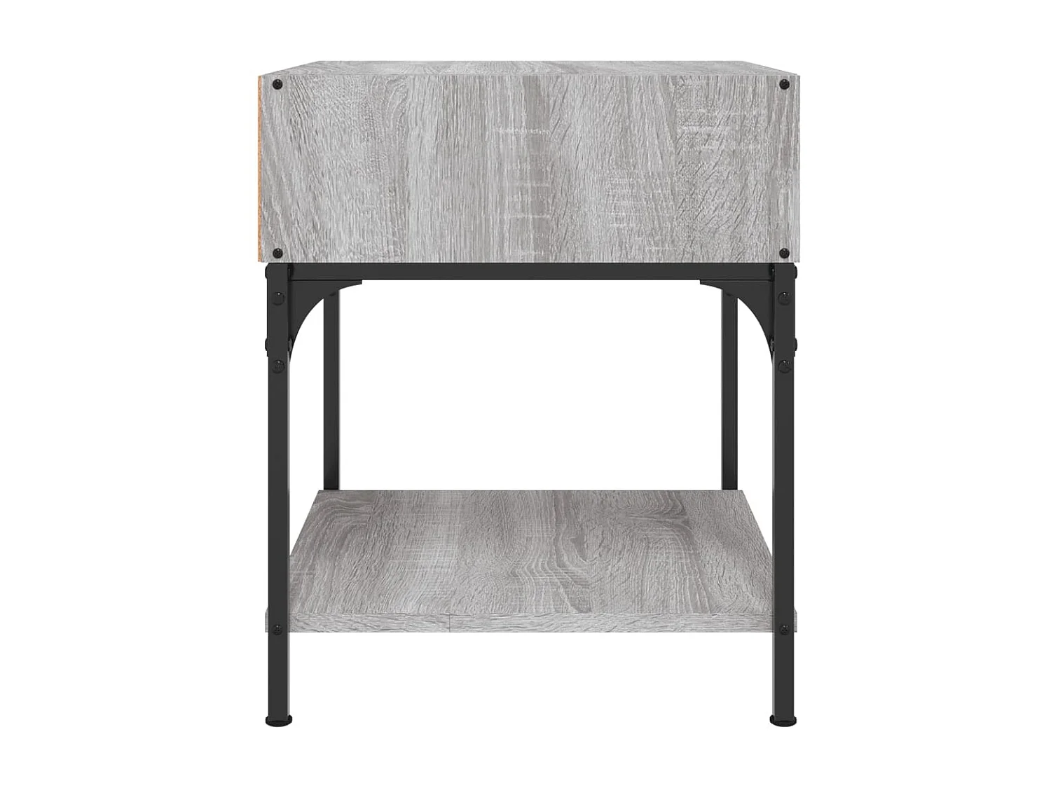 2er-Set Nachttische Nachtschrank Grau Sonoma 40x41x50 cm Holzwerkstoff -RN80668