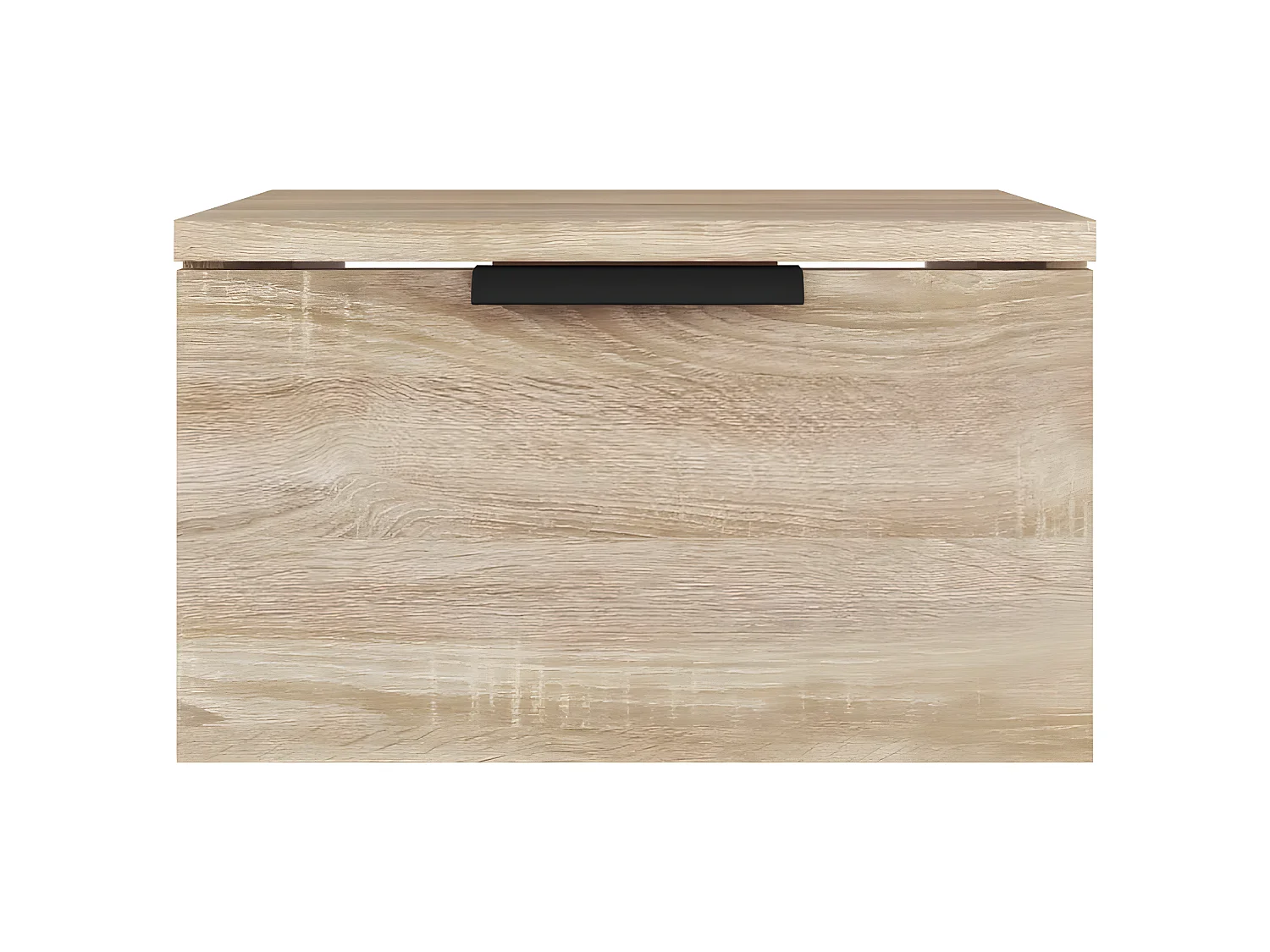 Wand-Nachttisch Nachtschrank Sonoma-Eiche 34x30x20 cm -RN65272
