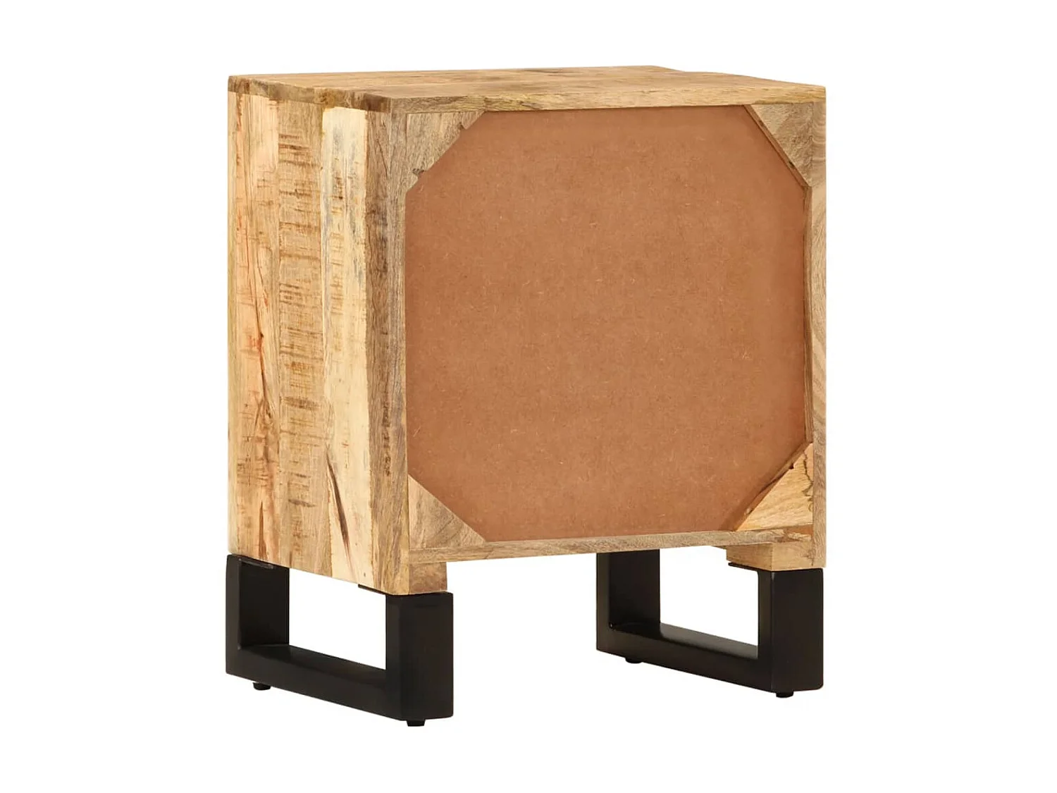 Nachttisch Nachtschrank 40 x 30 x 50 cm Mangoholz Massiv -RN95223