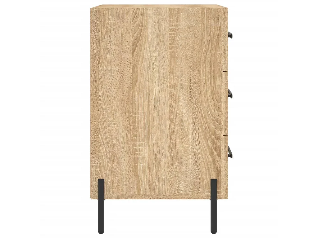 Nachttisch Nachtschrank Sonoma-Eiche 40x40x66 cm Holzwerkstoff -RN39414
