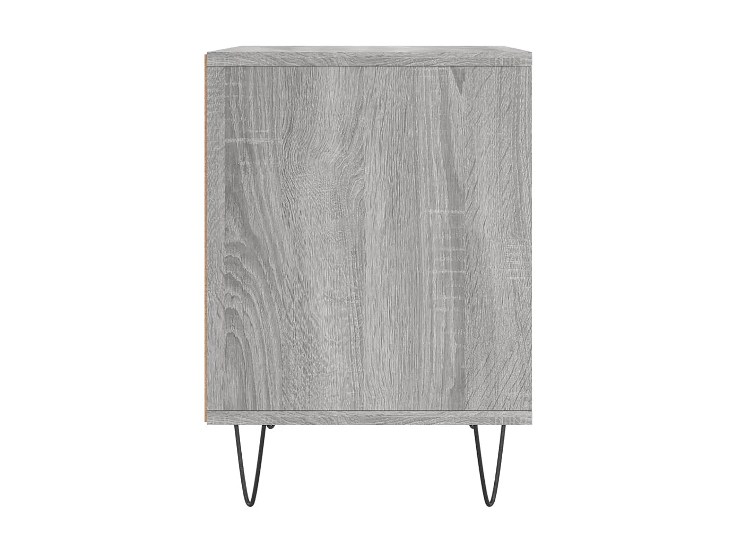 Nachttisch Grau Nachtschrank Sonoma 40x35x50 cm Holzwerkstoff -RN91175