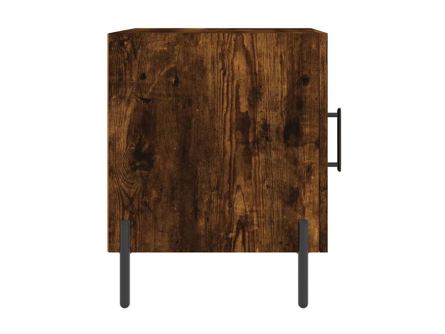 Nachttisch Nachtschrank Räuchereiche 40x40x50 cm Holzwerkstoff -RN51837