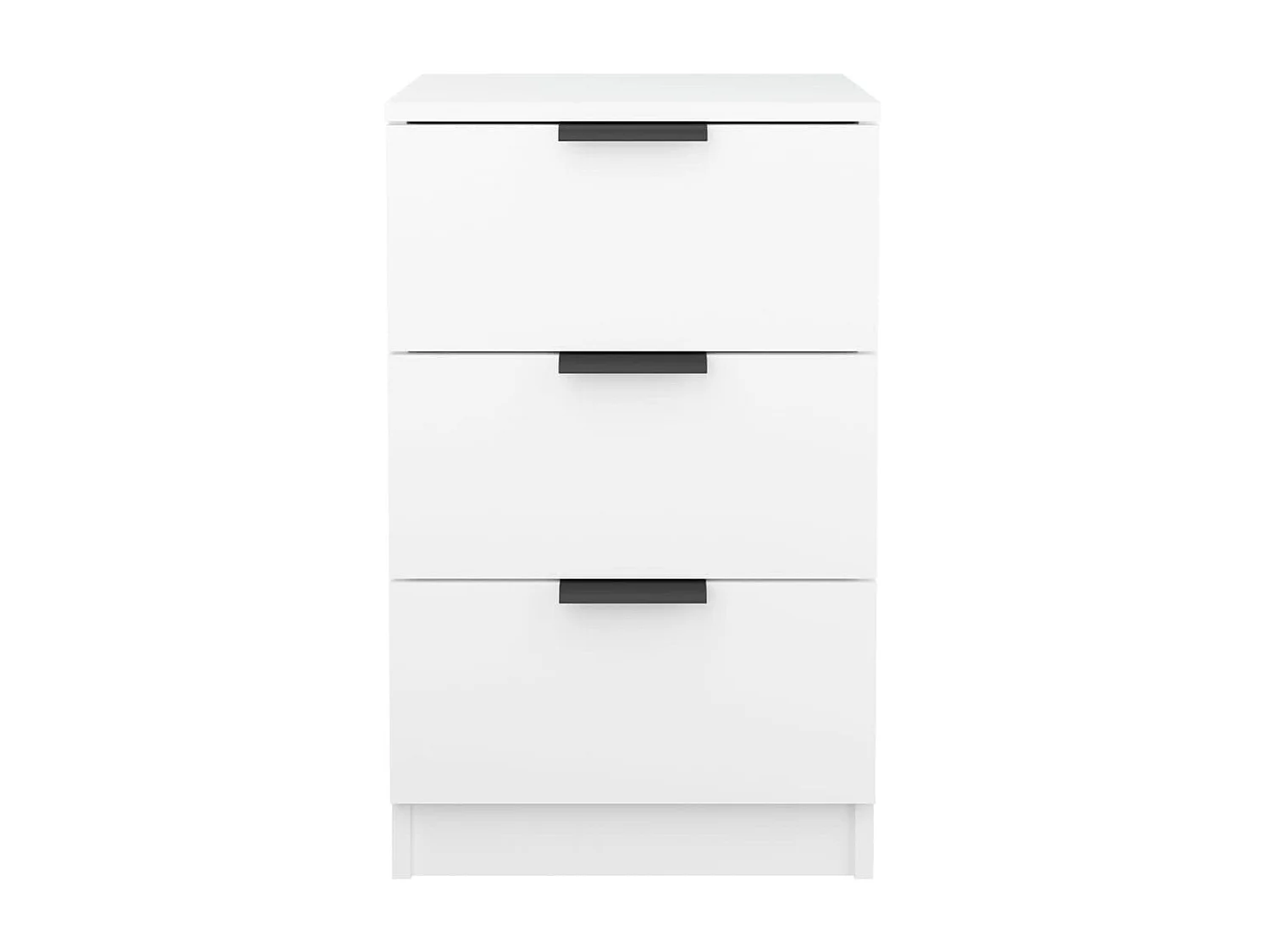 Nachttisch Nachtschrank Weiß 40x36x65 cm -RN41858