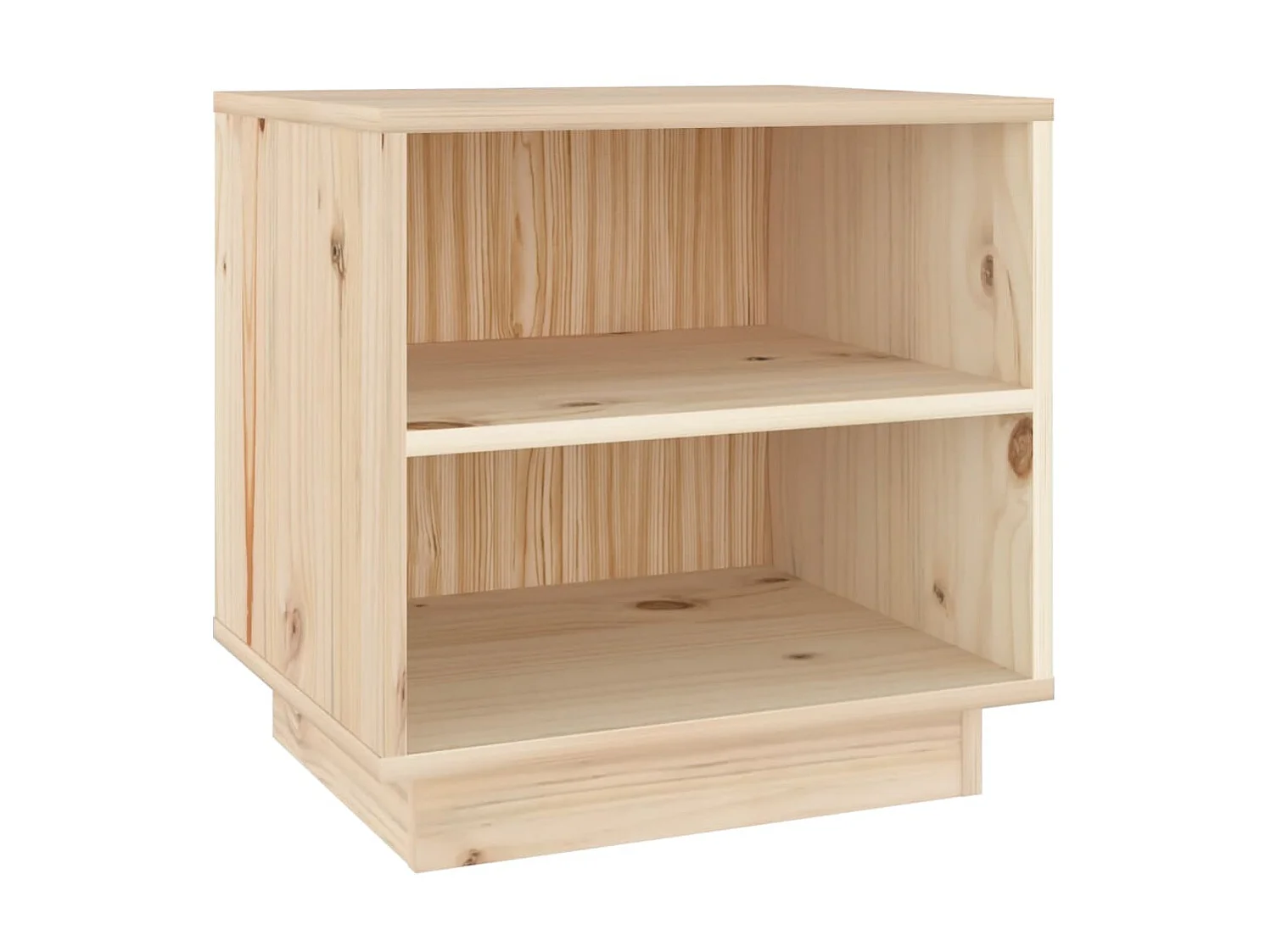 Nachttisch Nachtschrank 40x34x40 cm Massivholz Kiefer -RN77491