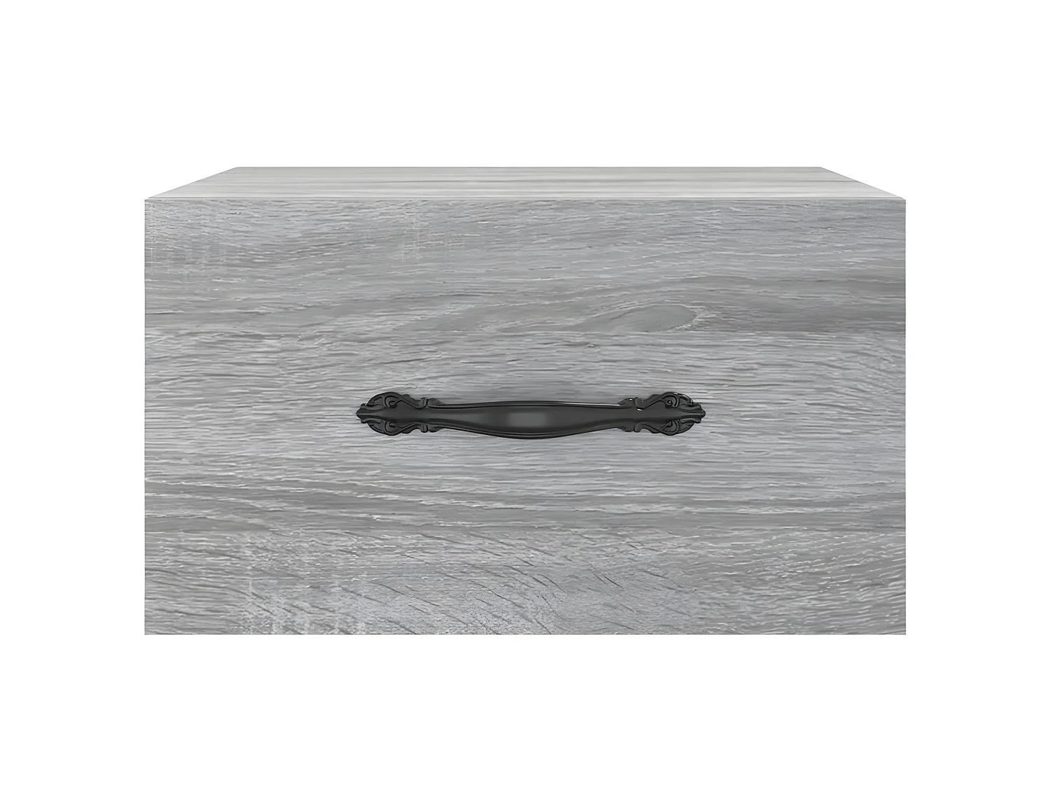 2er-Set Wand-Nachttische Nachtschrank Grau Sonoma 35x35x20 cm -RN86715