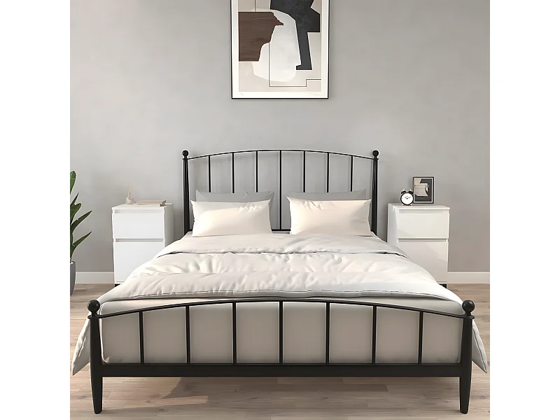 2er-Set Nachttische Nachtschrank Weiß 40x35x70 cm -RN66450