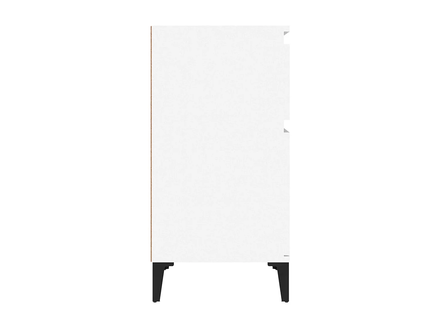 2er-Set Nachttische Nachtschrank Weiß 40x35x70 cm -RN66450