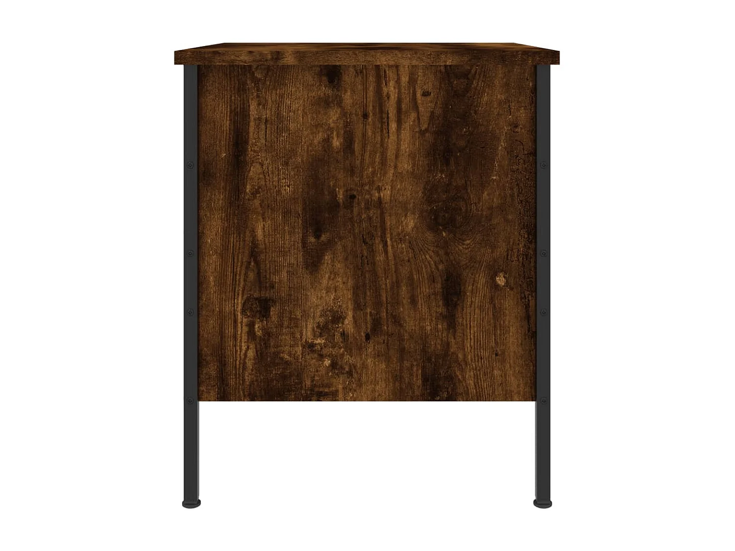 Nachttisch Nachtschrank Räuchereiche 40x42x50 cm Holzwerkstoff -RN37975