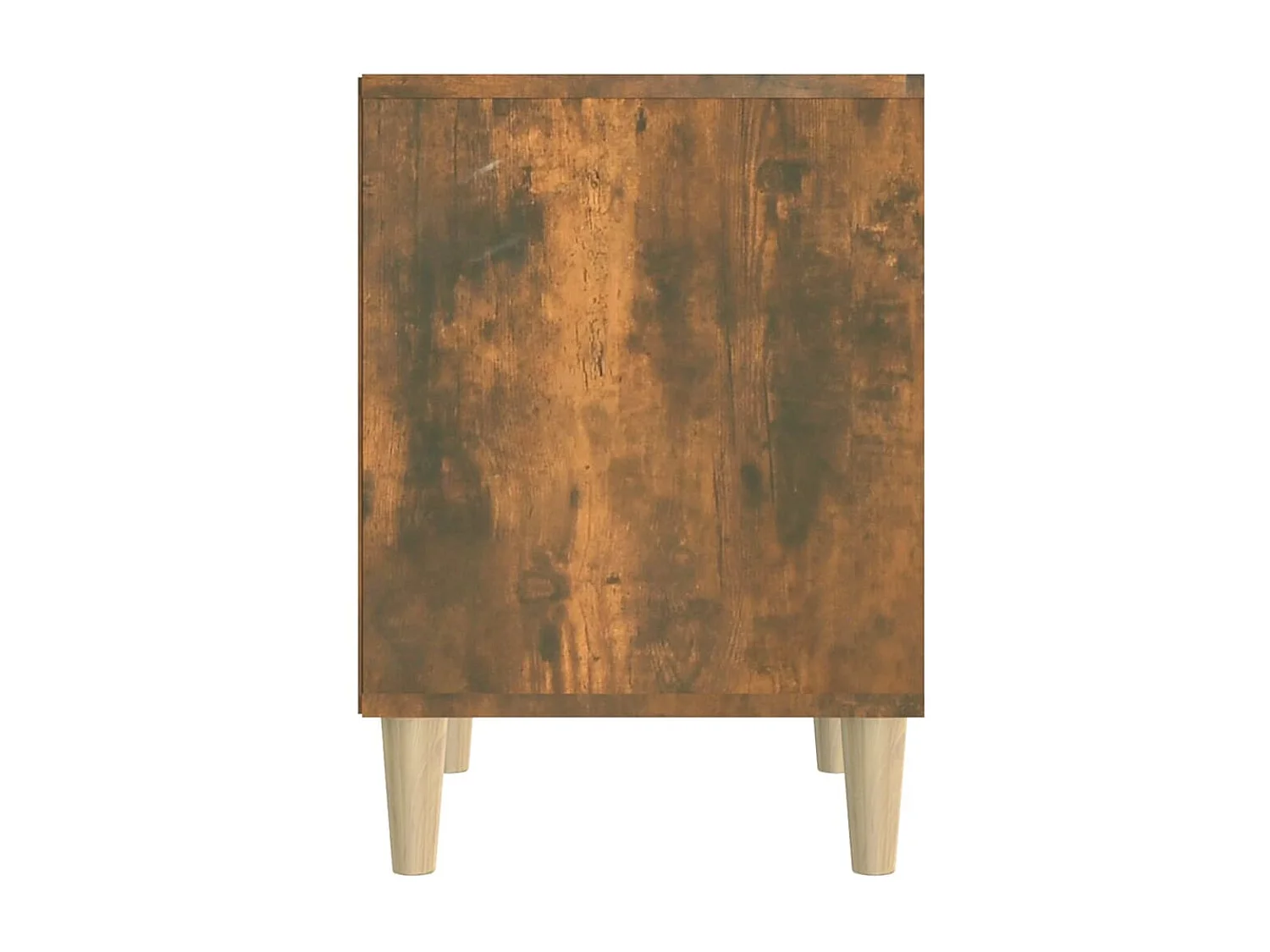 2er-Set Nachttische Nachtschrank Räuchereiche 40x35x50 cm -RN51461