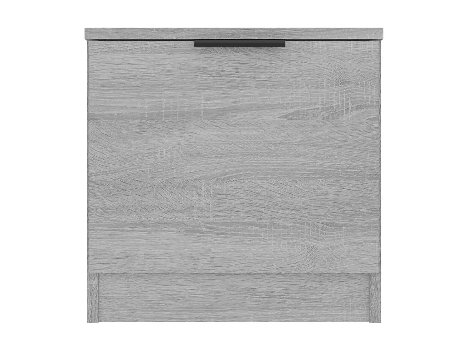 2er-Set Nachttische Nachtschrank Grau Sonoma 40x39x40 cm -RN46210