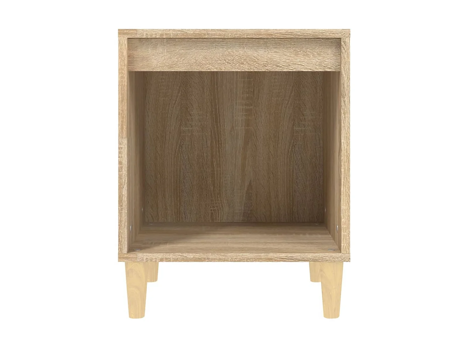 2er-Set Nachttische Nachtschrank Sonoma-Eiche 40x35x50 cm -RN14039