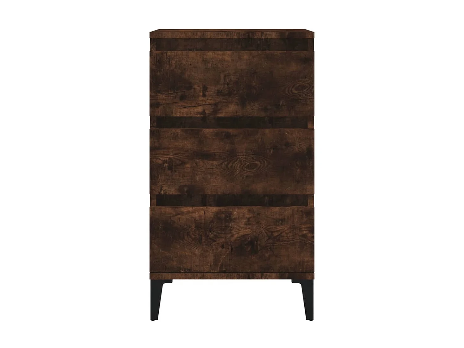 Nachttisch Nachtschrank Räuchereiche 40x35x70 cm Holzwerkstoff -RN89277