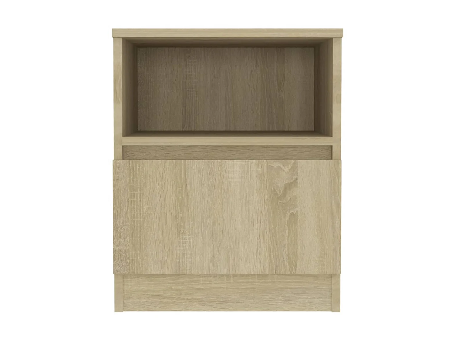 2er-Set Nachttische Nachtschrank Sonoma-Eiche 40x40x50 cm Holzwerkstoff -RN59739