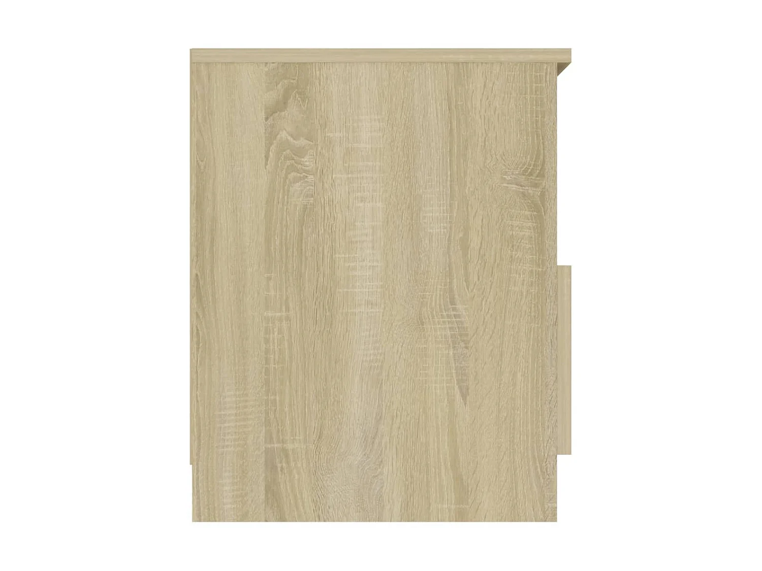 2er-Set Nachttische Nachtschrank Sonoma-Eiche 40x40x50 cm Holzwerkstoff -RN59739