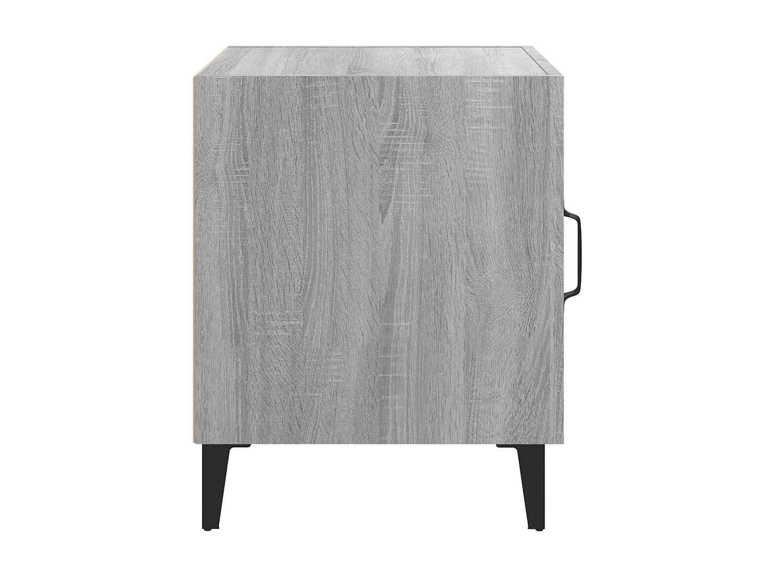 2er-Set Nachttische Nachtschrank Grau Sonoma Holzwerkstoff -RN15623