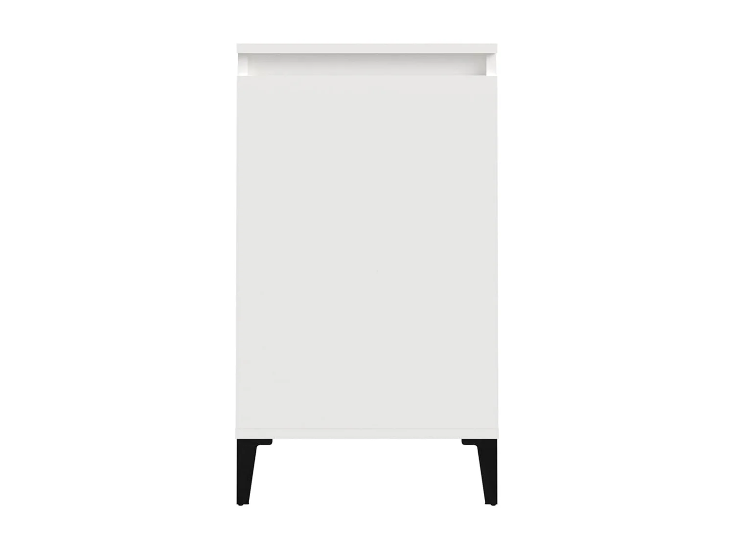 Nachttisch Nachtschrank Hochglanz-Weiß 40x35x70 cm Holzwerkstoff -RN79606