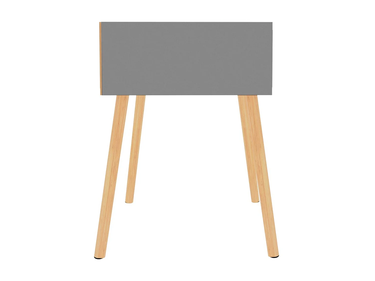 2er-Set Nachttische Nachtschrank Grau 40x40x56 cm Holzwerkstoff -RN52720