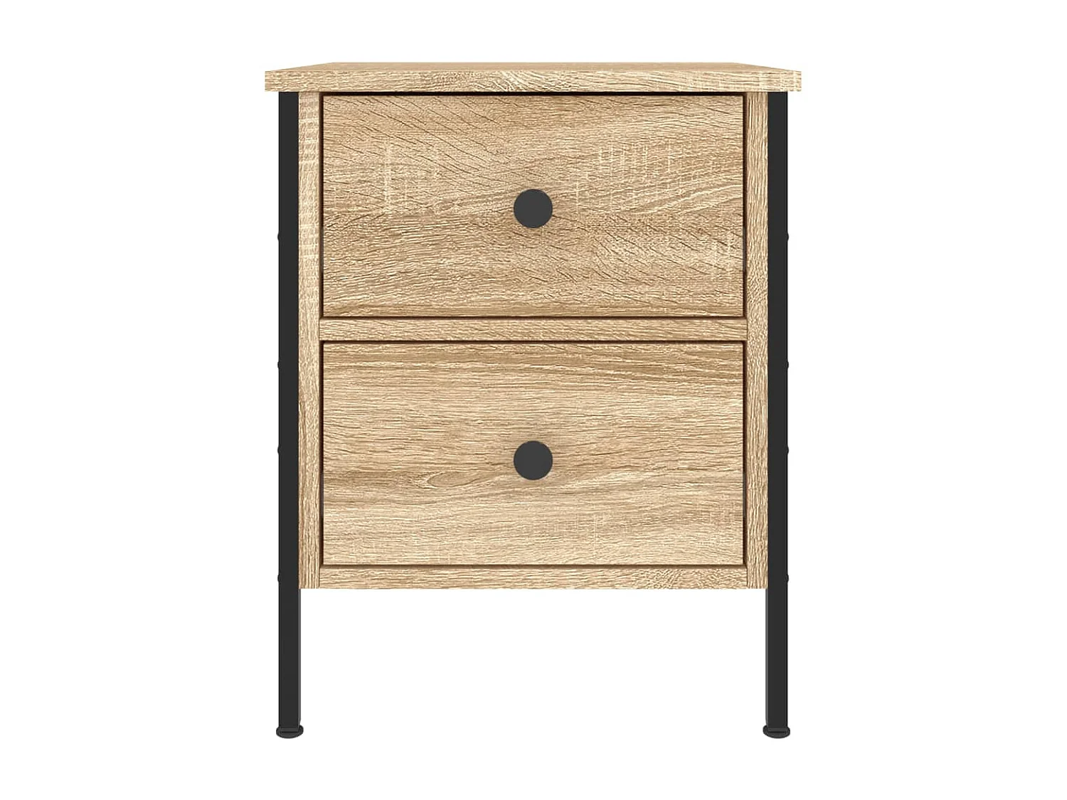 Nachttisch Nachtschrank Sonoma-Eiche 40x42x50 cm Holzwerkstoff -RN45018