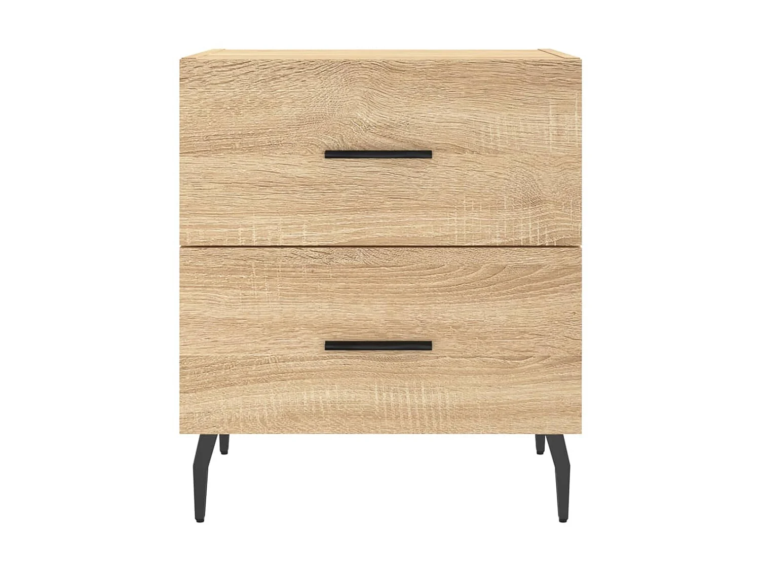 Nachttisch Nachtschrank Sonoma-Eiche 40x35x47,5 cm Holzwerkstoff -RN76659