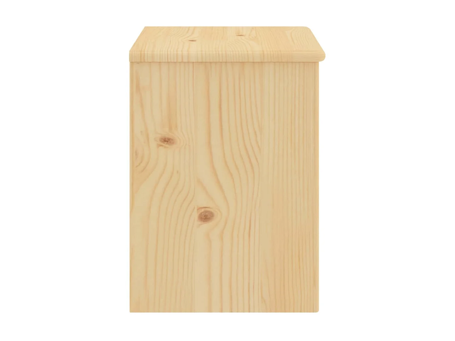 Nachttisch Nachtschrank Natur 35x30x40 cm Massivholz Kiefer -RN52694