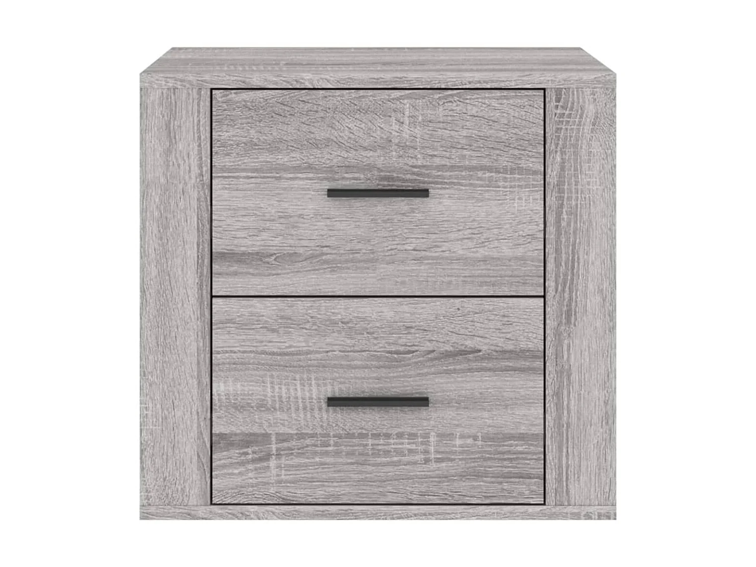 Nachttisch Grau Nachtschrank Sonoma 50x39x47 cm -RN49770
