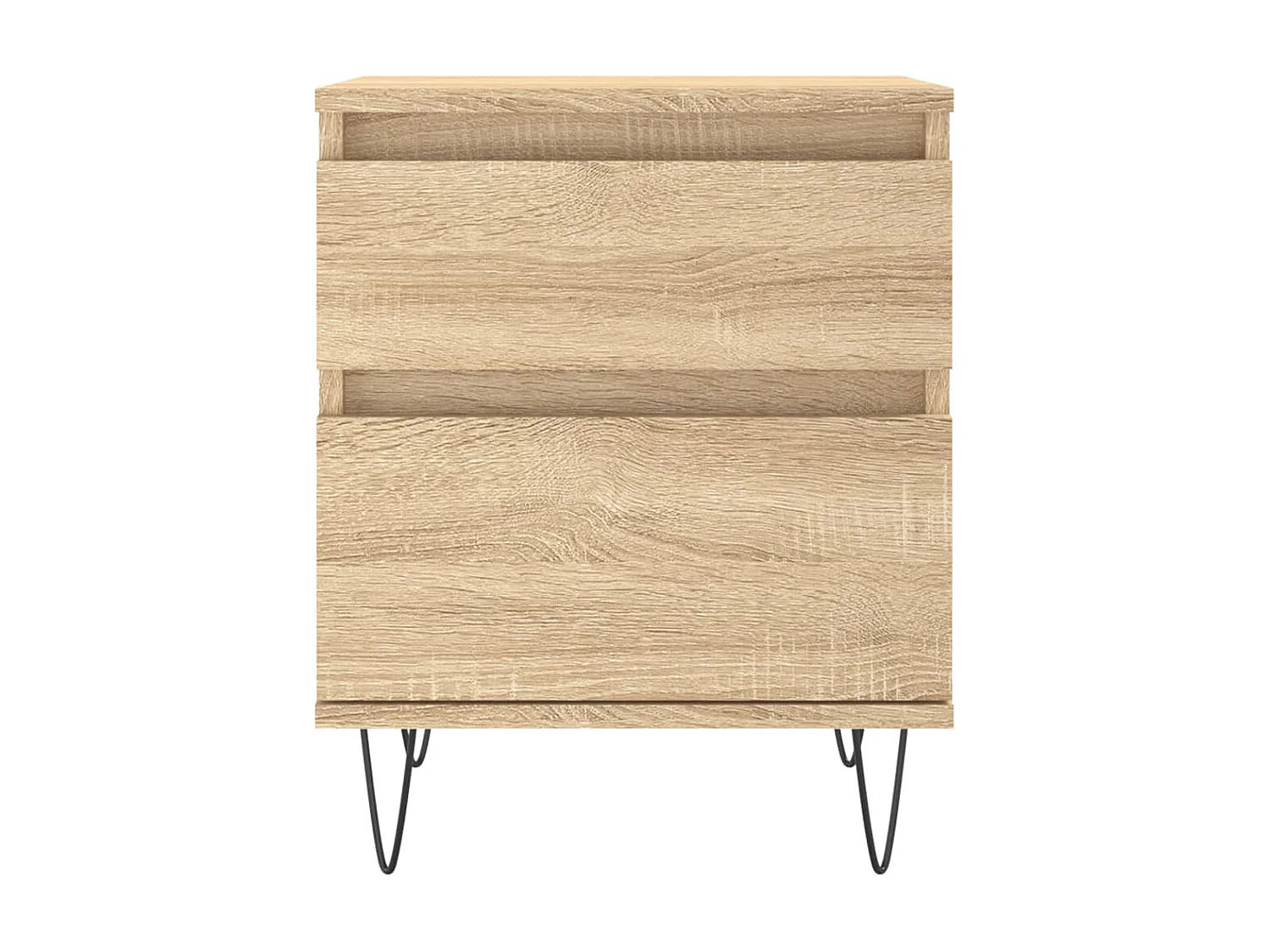 Nachttisch Nachtschrank Sonoma-Eiche 40x35x50 cm Holzwerkstoff -RN31173