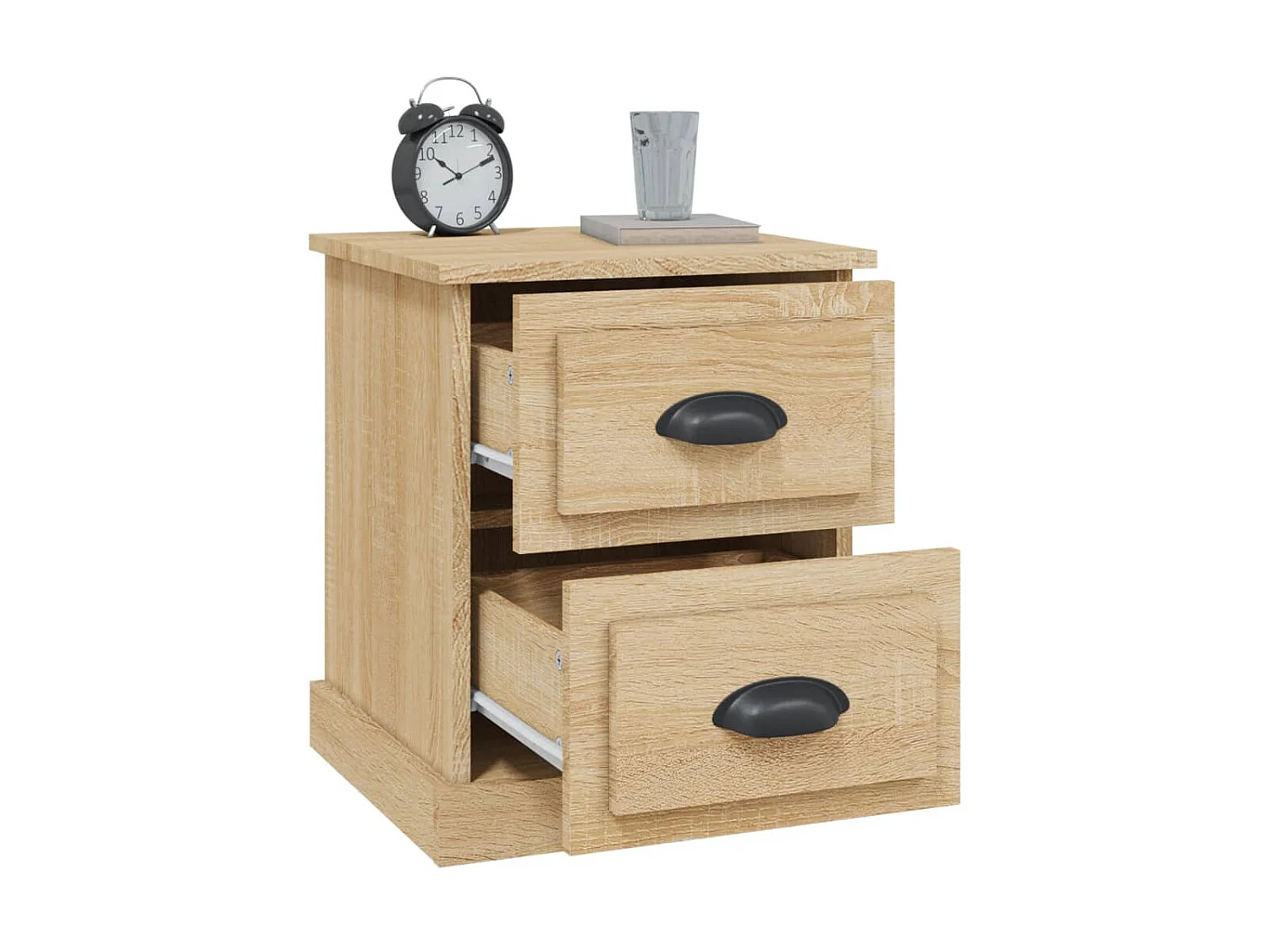 Nachttisch Nachtschrank Sonoma-Eiche 39x39x47,5 cm Holzwerkstoff -RN17048