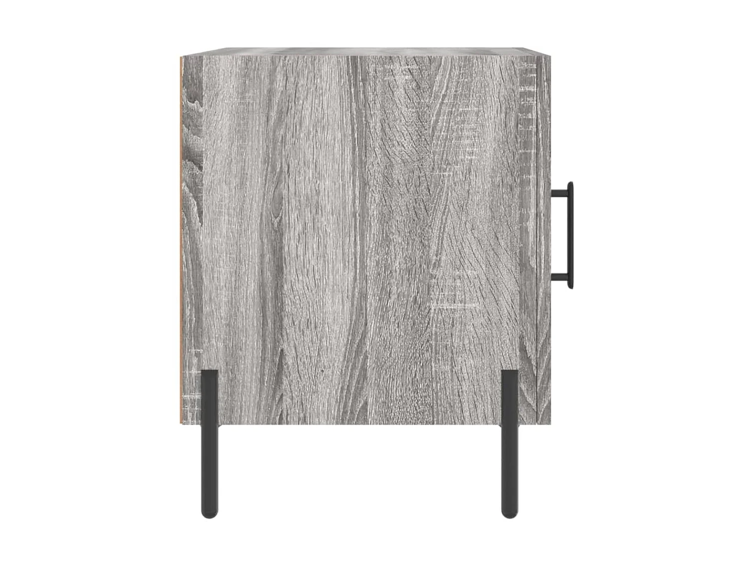 Nachttisch Grau Nachtschrank Sonoma 40x40x50 cm Holzwerkstoff -RN16756