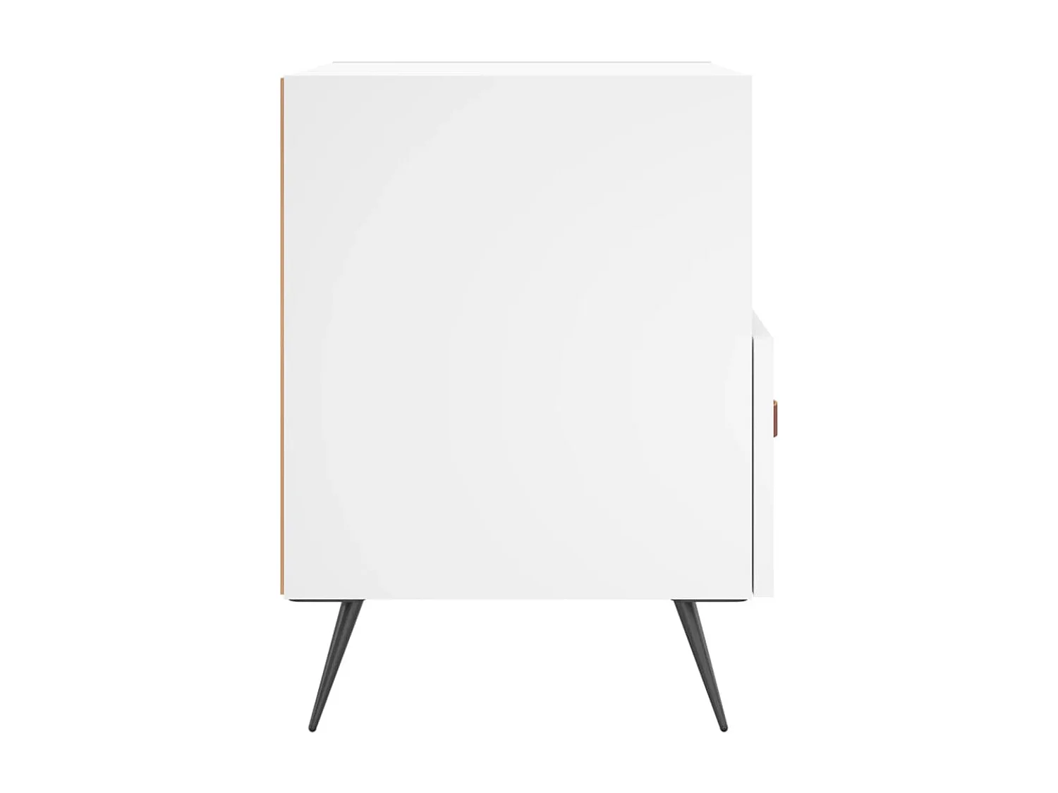 Nachttisch Nachtschrank Weiß 40x35x47,5 cm Holzwerkstoff -RN78802