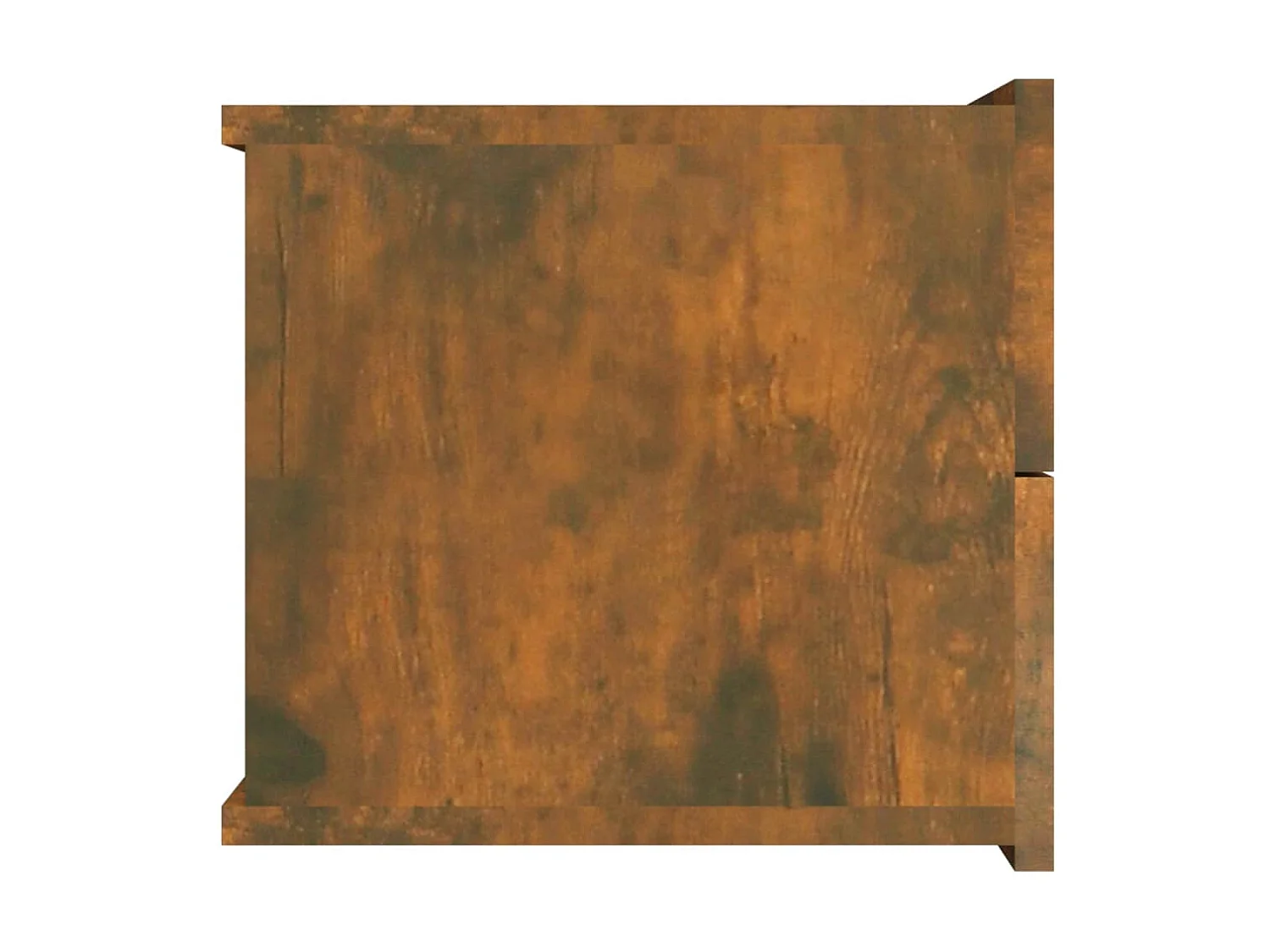 2er-Set Nachttische Nachtschrank Räuchereiche 40x30x30 cm Holzwerkstoff -RN68848